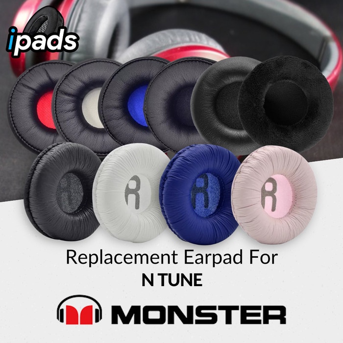 Earcup Earpad Ear Cushion Monster N Tune Bantalan Busa Pad Foam