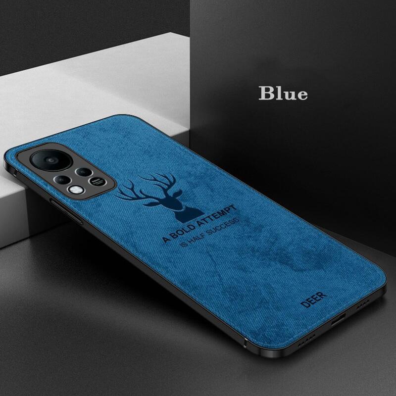 Promo Terbaru Back Case Infinix Hot 11S NFC Casing Jeans Motif Deer