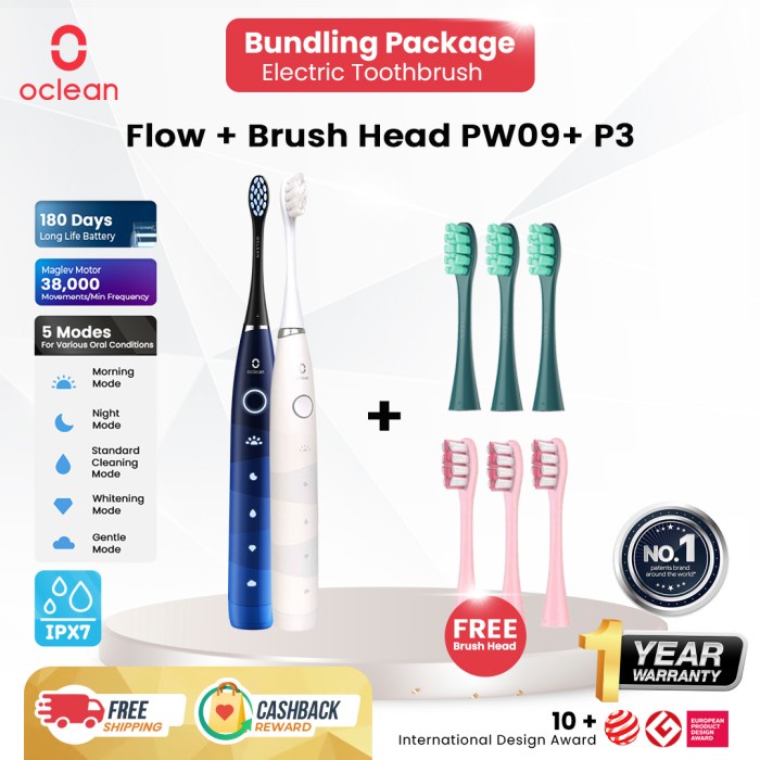 Oclean Flow Sikat Gigi Elektrik