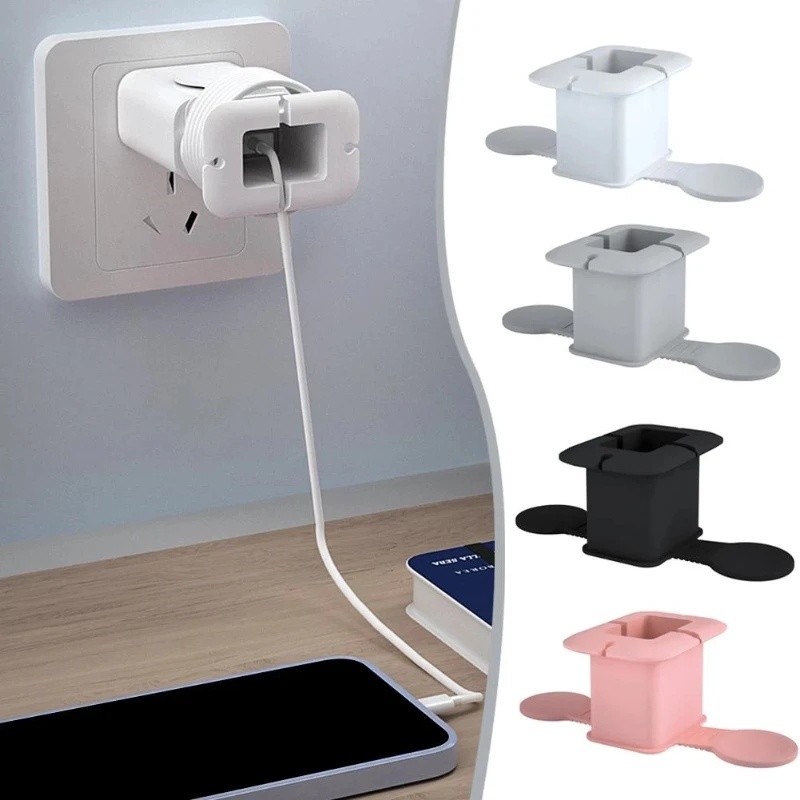 Silicone Bobbin Winder Wire Cord Organizer Cover Untuk Samsung Huawei 2in1 Silikon Charger Pelindung Data Kabel Winder Perlindungan Anti Putus Kabel universal