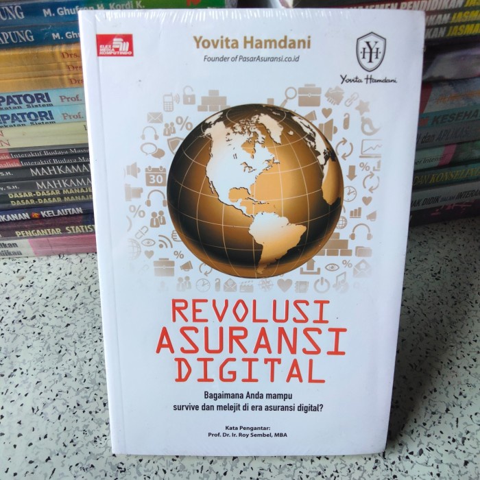 Buku Ekonomi REVOLUSI ASURANSI DIGITAL (Yovita Hamdani)