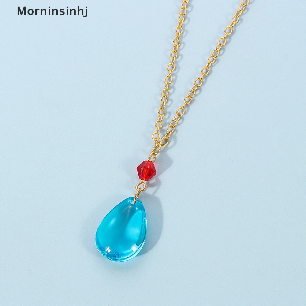 Mornin Howls Moving Castle Inspired Necklace Howl Kalung Anime Cosplay Kalung Anime Perhiasan Liontin Kalung Ornamen Kristal id