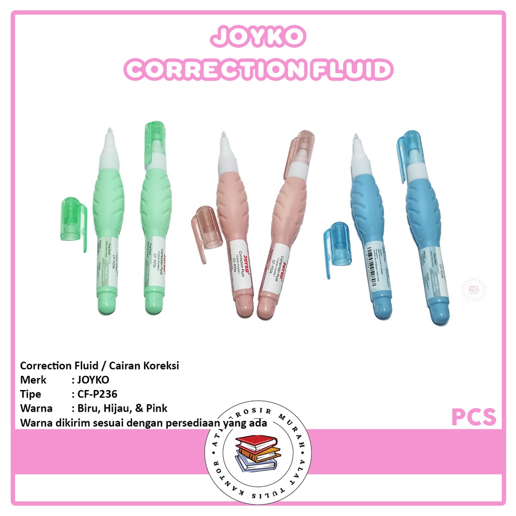 

JOYKO - Correction Fluid Pen - Tip-Ex CF P236 - Pcs