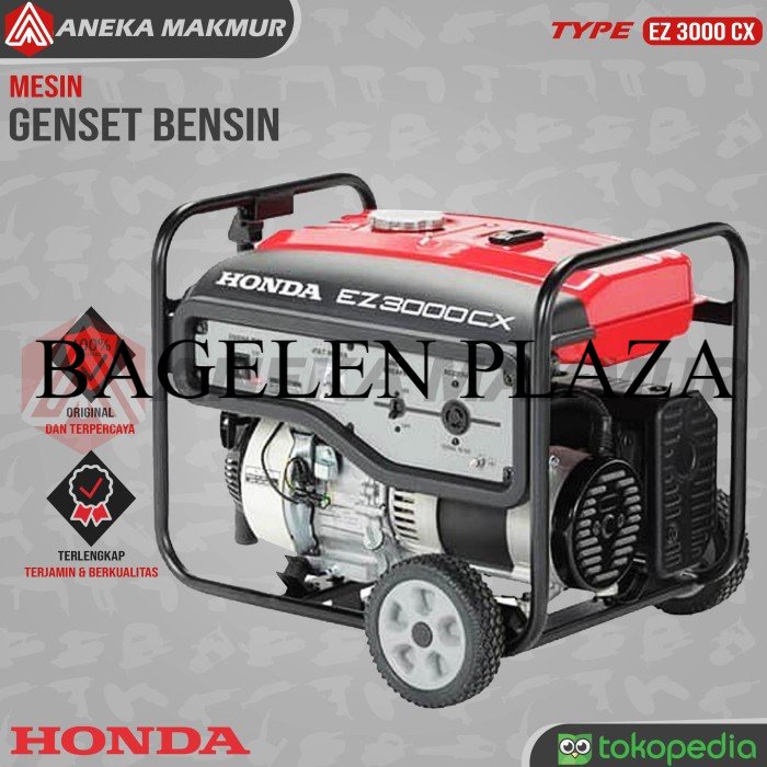 Obral Genset Bensin Honda EZ 3000 CX 2000 Watt Generator Set EZ3000 CX