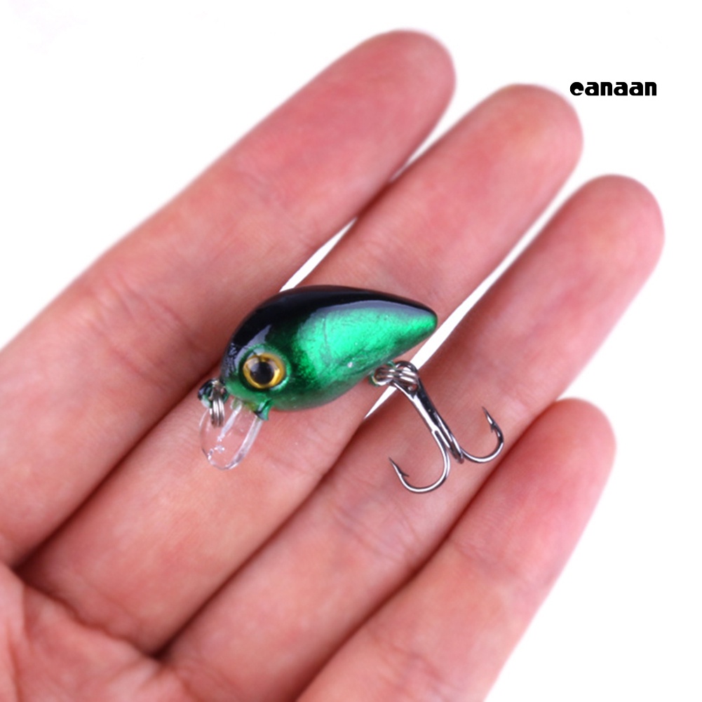 Cnn-10pcs 3cm 1.5g Mini Crankbait Ikan Kecil Umpan Pancing Ikan Umpan Keras Dengan Kait