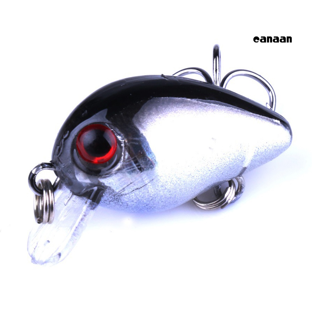 Cnn-10pcs 3cm 1.5g Mini Crankbait Ikan Kecil Umpan Pancing Ikan Umpan Keras Dengan Kait