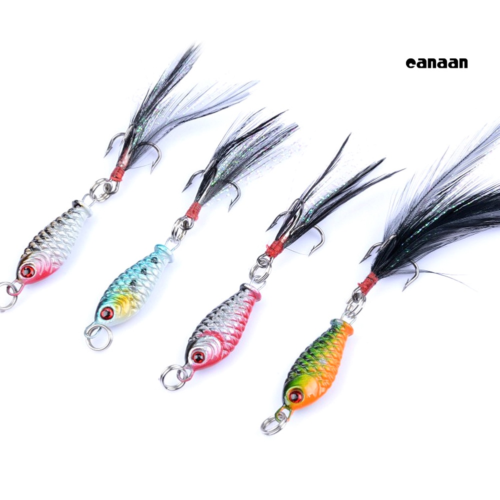 Cnn-4pcs/set 3.2cm Mini Memancing Buatan Manusia Hidup Lure Wobbler Umpan Ikan Tackle