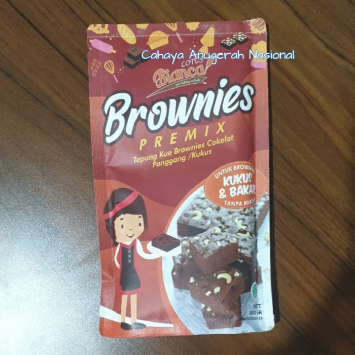 

[Bumbu Dapur]- Brownies Bianca Premix 300 Gram