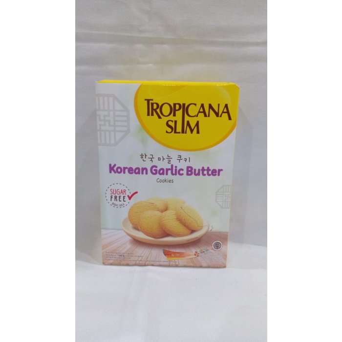 

Tropicana Slim Korean Garlic Butter Cookies, 100gr