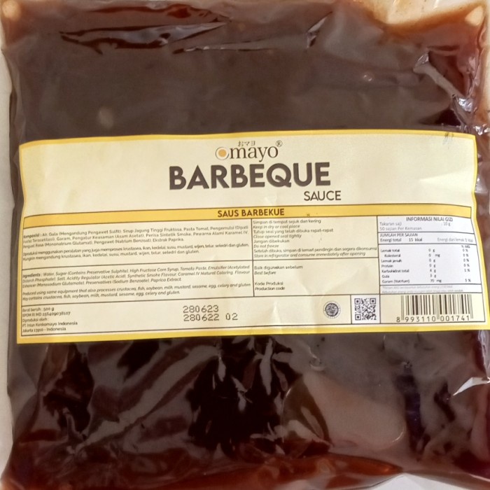 

[Ready-Stock] Saus Bbq Mayo 500 gr