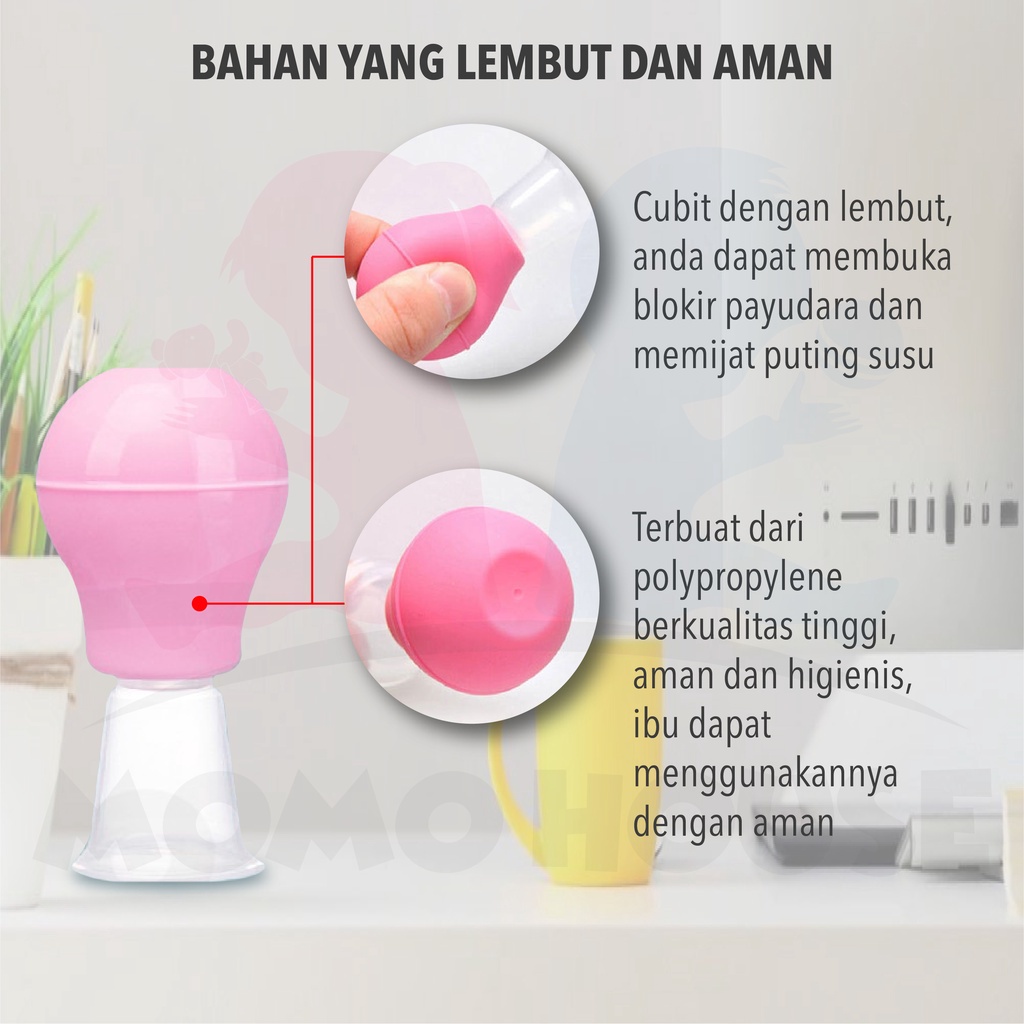 MOMO HOUSE Alat Penarik Puting Nipple Puller  Penarik Puting Payudara Penarik Puting