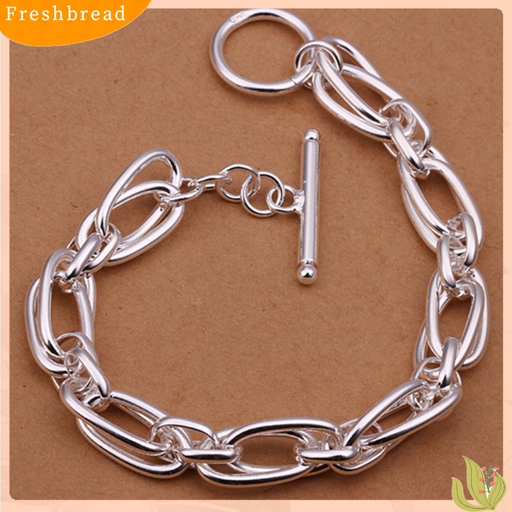 &lt; Freshbread &gt; Wanita Fashion Halus Toggle Clasp Gelang Adjustable Perhiasan Hadiah Ulang Tahun