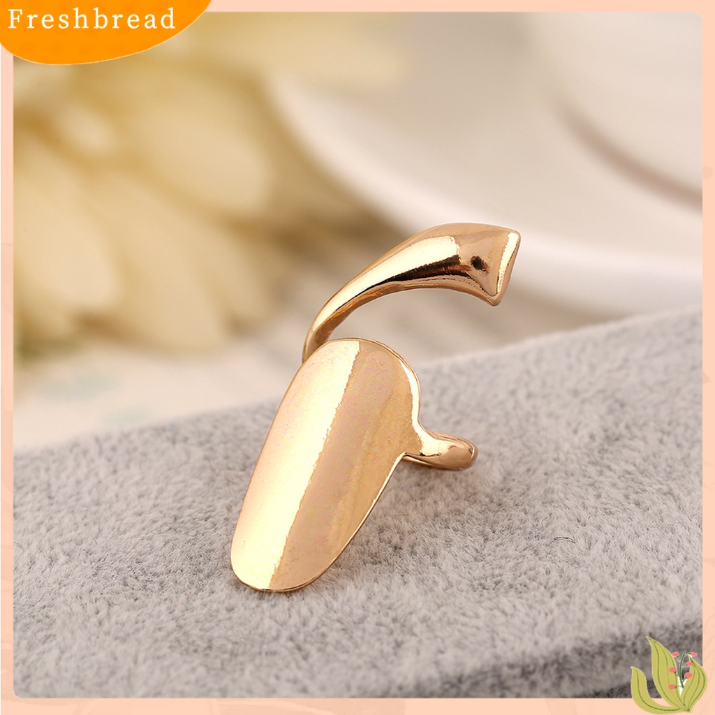&lt; Freshbread &gt; 1Pc Luxury Nail Extension Band Ujung Jari Cincin Kuku Aksesori Perhiasan