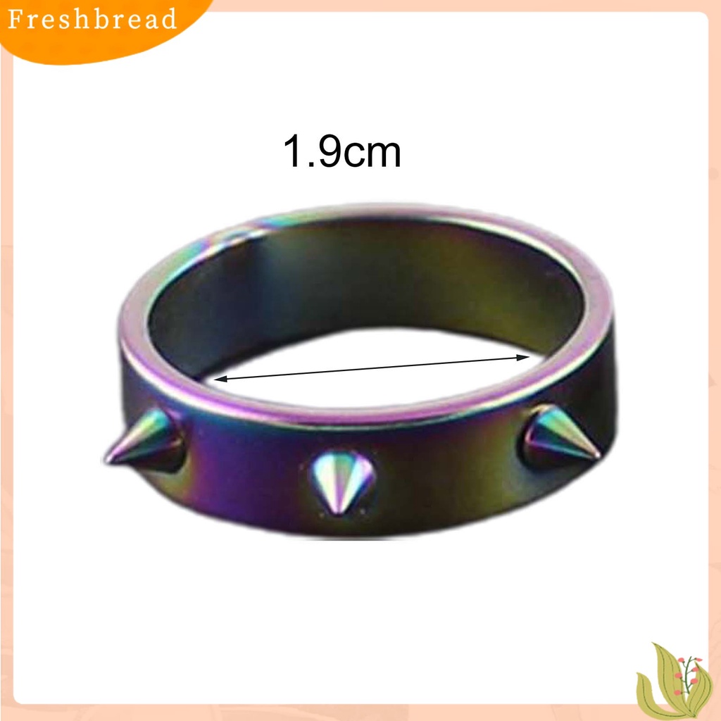 &lt; Freshbread &gt; Cincin Portable Easy Match Stainless Steel Hias Cincin Jari Indah Untuk Harian