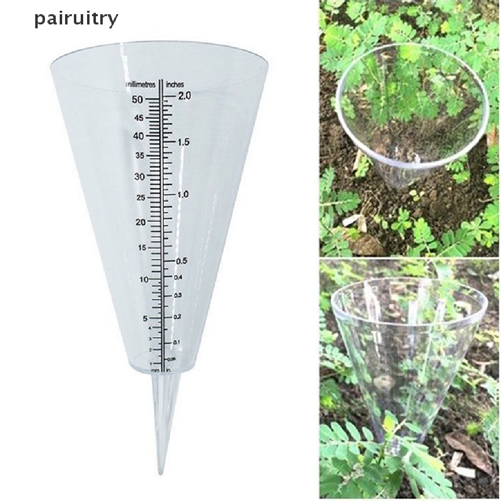 Prt Cone Rain Gauge Alat Ukur Curah Hujan Tanah Kebun Rainfall Measuring Tools PRT