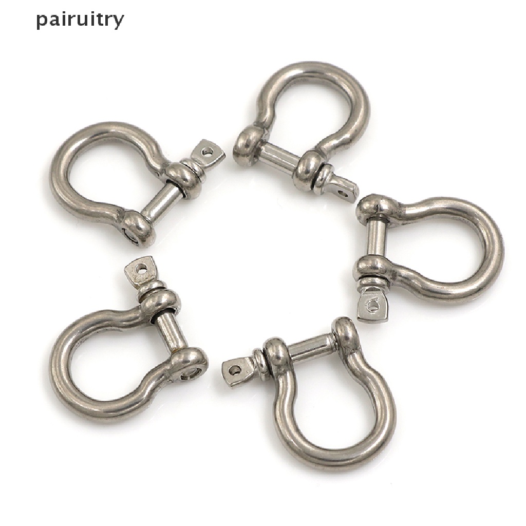 Prt 5pcs m4 304stainless shackle steel screw pin shackle Rigging PRT