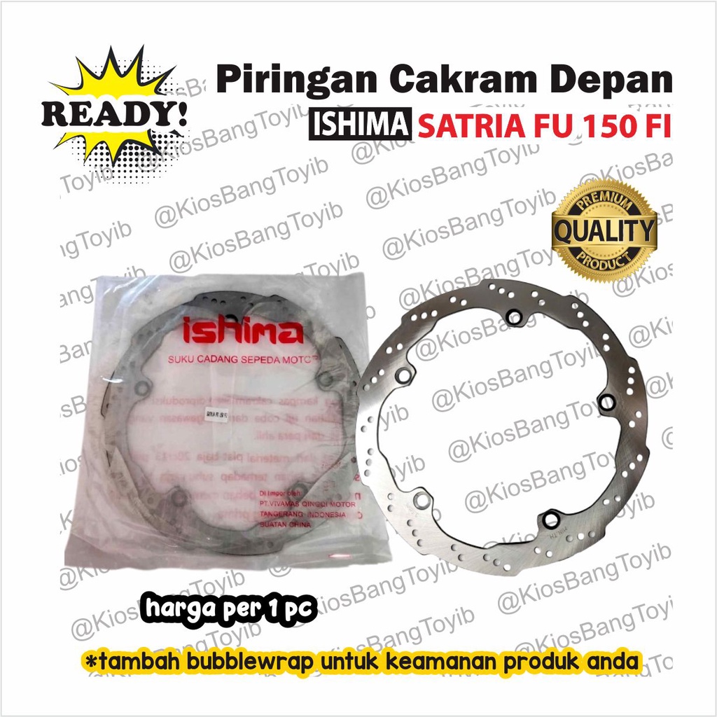 Piringan Cakram Depan Suzuki Satria FU 150 FI (Ishima)