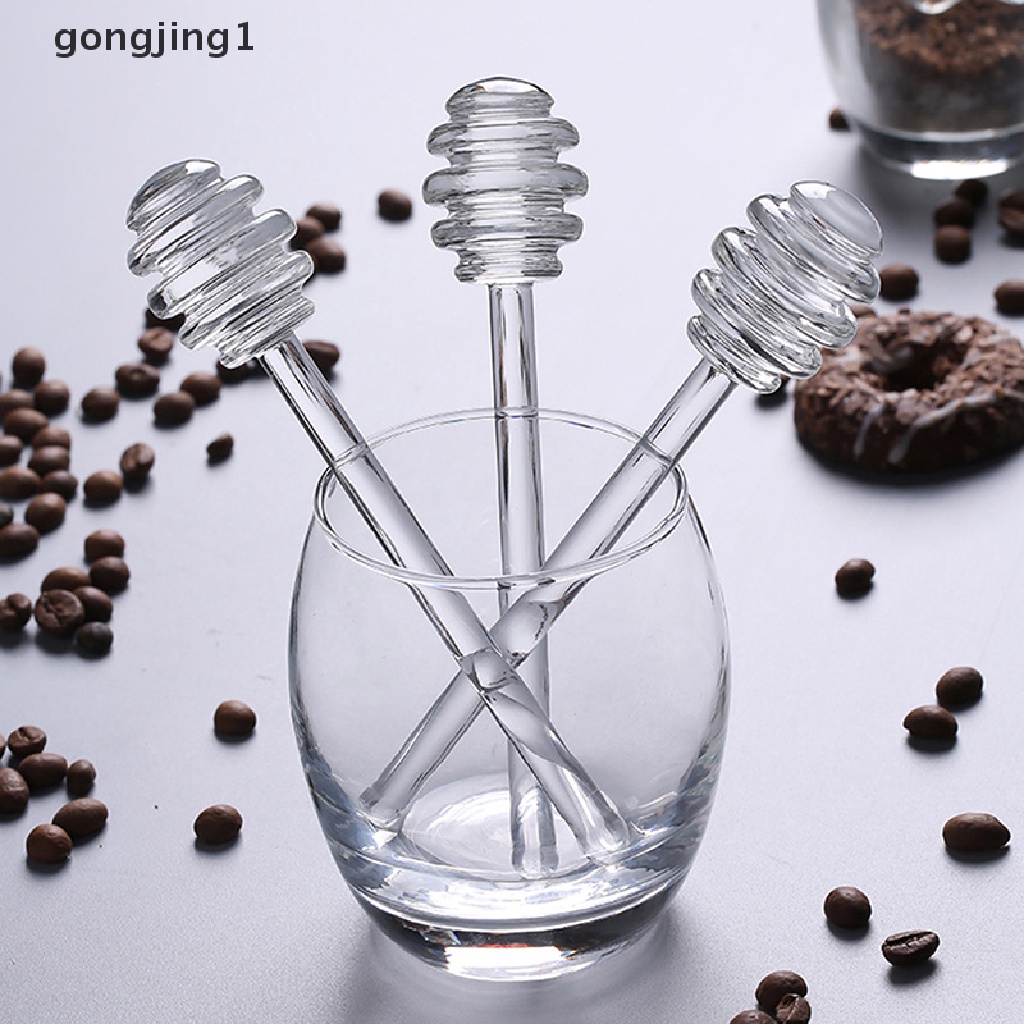 Ggg 1Pc Sendok Madu Kaca Honey Dipper Stick Aksesoris Dapur ID