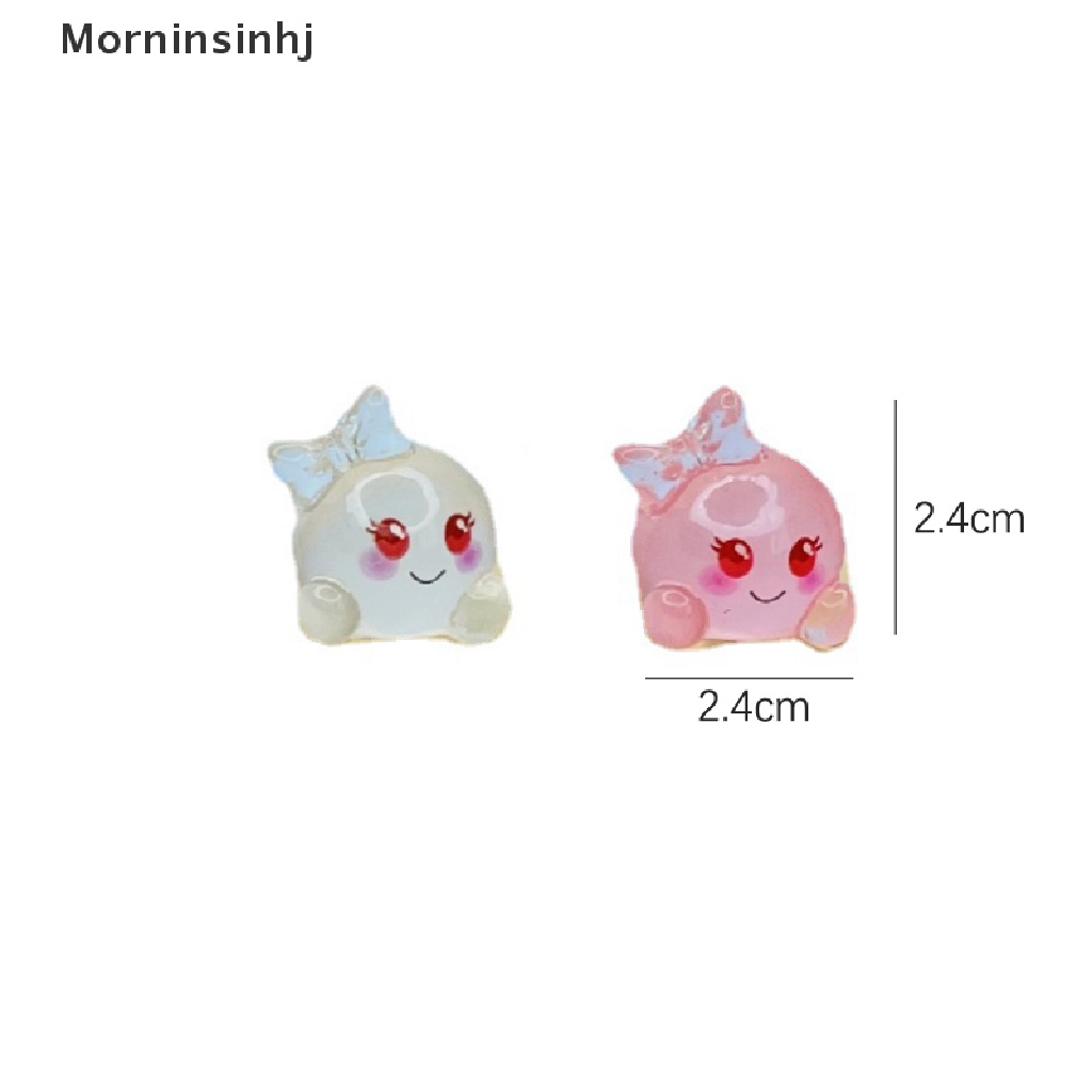 Mornin 10Pcs Miniatur Dunia Bercahaya Kartun Gelembung DIY Handmade Perhiasan Resin Aksesoris Ornamen id