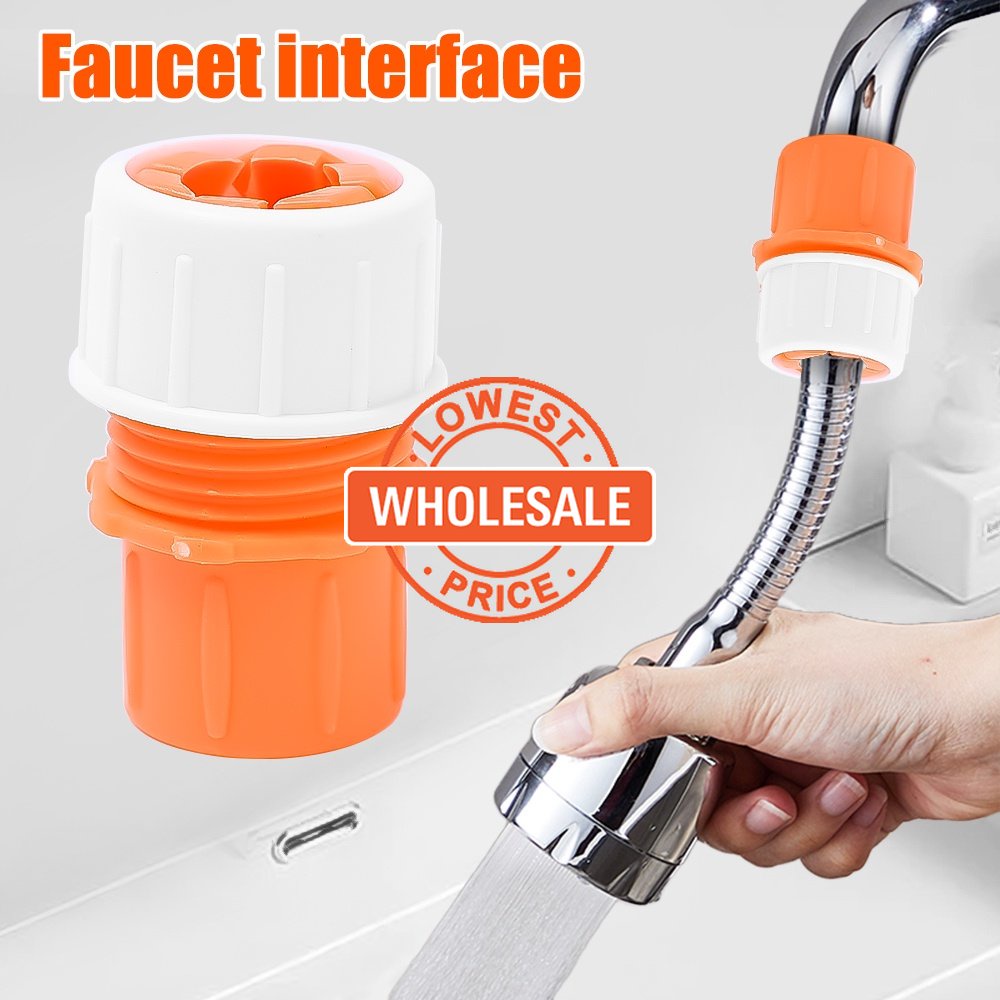 [Harga Grosir] High Quality Universal Faucet Interface/Penyambung Cepat Selang Air Removable/Backflow-proof Irigasi Sambungan Cepat/Aksesori Pipa Penyiraman Taman