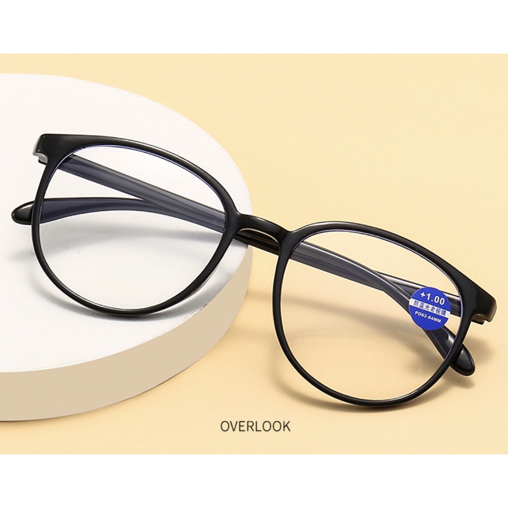 Kacamata Baca Pria Wanita TR90 Fleksible Lensa Plus Anti Radiasi +1.00 s/d + 4.00 Kacamata Pria Wanita Reading Glasses 88