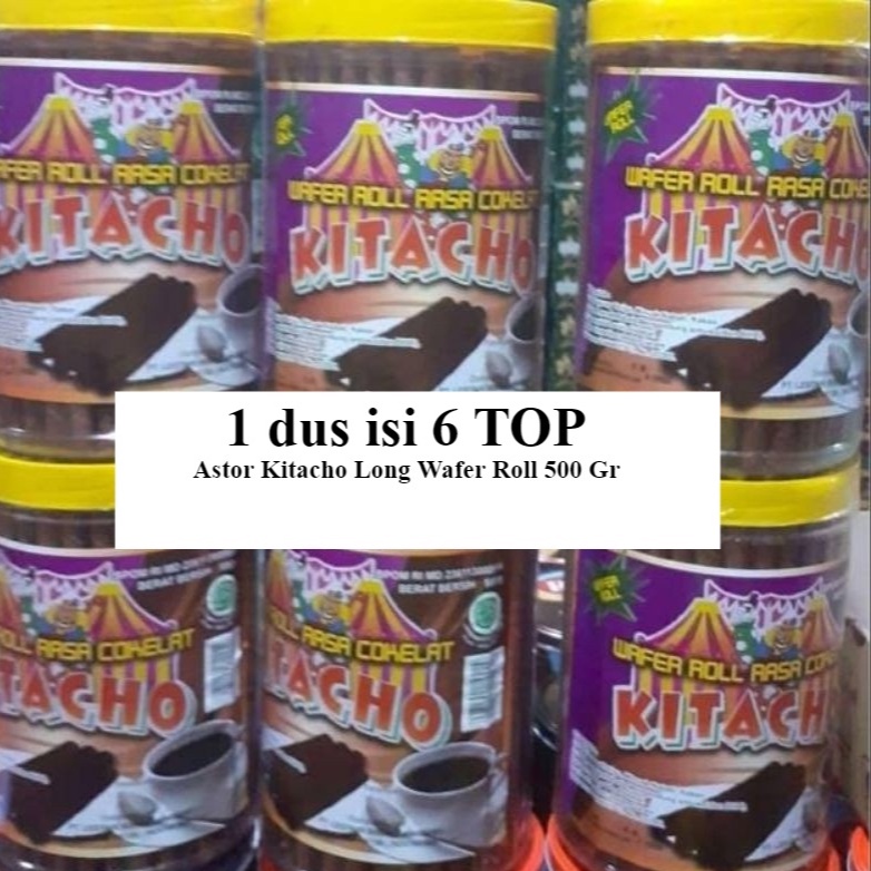 

Astor Kitacho Long Wafer Roll 1 dus isi 6 TOP @500gr ORIGINAL