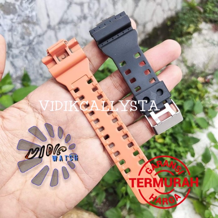 STRAP TALI JAM TANGAN GA100 GA120 GD100 GD120 G8900 GA400 VAMPIRE DUA WARNA