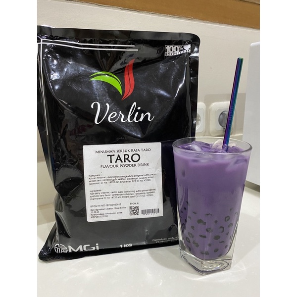 

[Ready-Stock] Bubuk Minuman Taro Verlin 1Kg BEST SELLER!