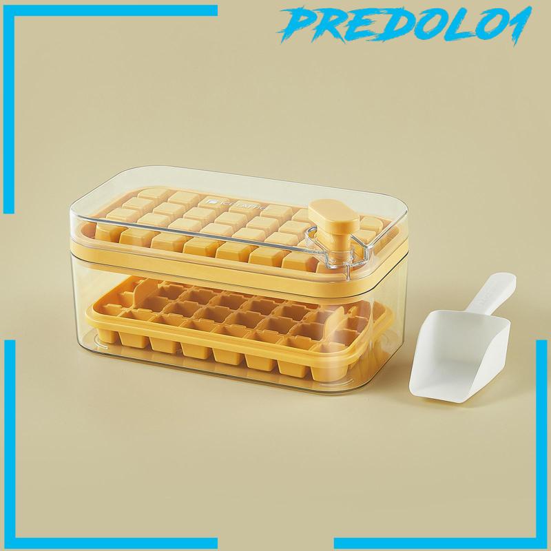 [Predolo1] Ice Tray for Freezer Easy Release Reusable Untuk Jus Dingin Minuman Kopi
