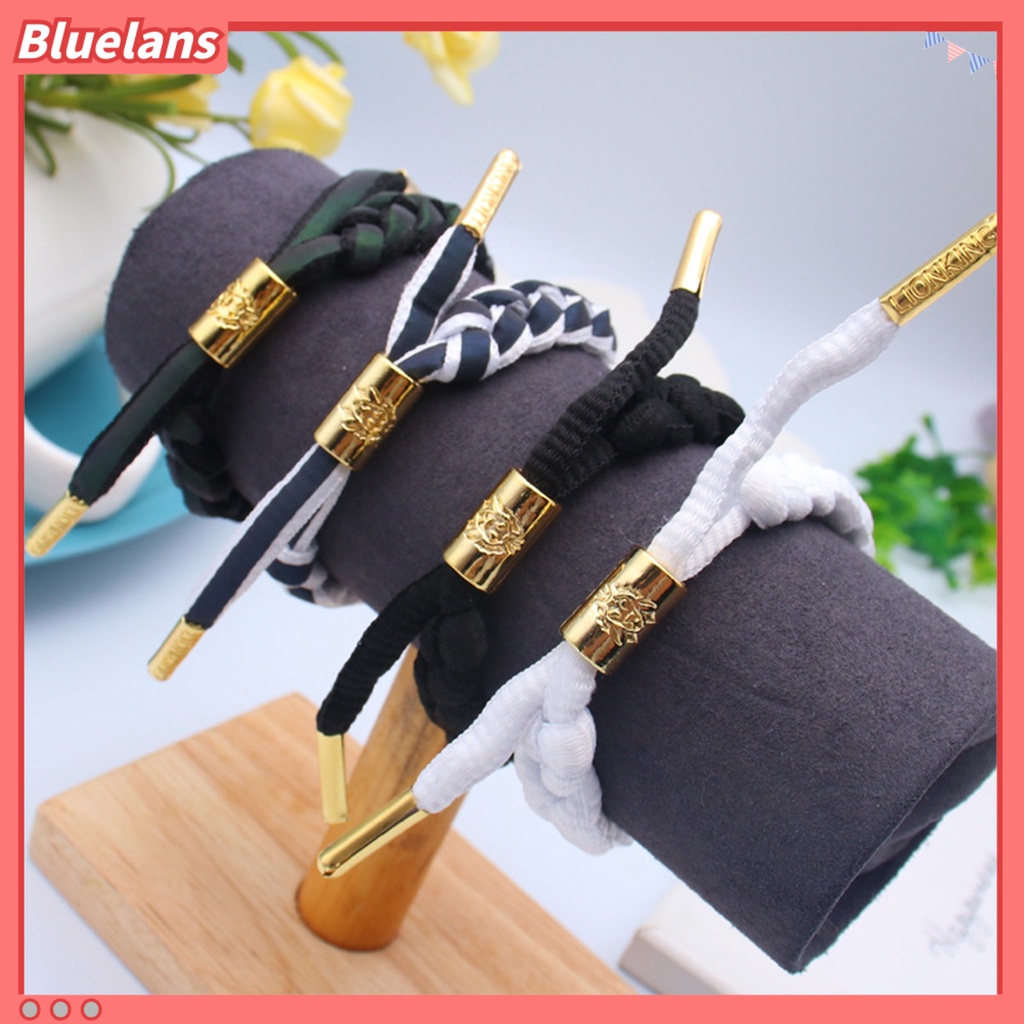 {In Stock} Adjustable Handmade Anyaman Hologram Reflektif Gelang Dikepang Gelang Aksesoris Fashion