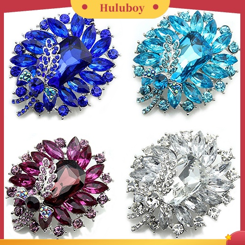 {Ready Stock} Bros Pernikahan Bentuk Bunga High-end Tahan Lama Permukaan Halus Wanita Bros Hadiah