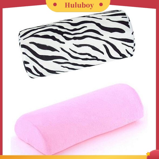 {In Stock} Professional Half Hand Cushion Rest Bantal Panjang Desain Nail Art Manicure Kolom Lembut