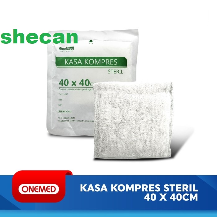 ONEMED Kasa Kompres Steril 40x40cm  Kasa Steril Onemed