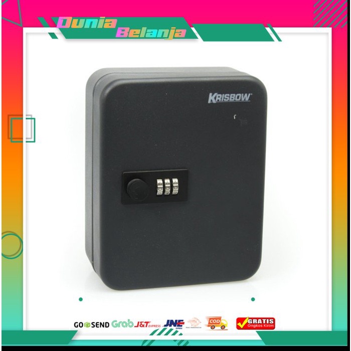 

Krisbow Kotak kunci berdaya tampung 20 PCs kunci