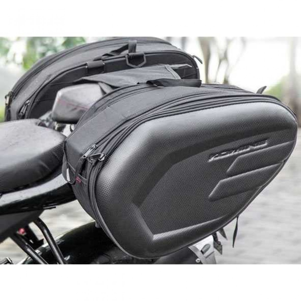 Sidebag Motor Tas Motor Samping Kursi Jok Belakang Side Bag Motor Touring Biker Helm