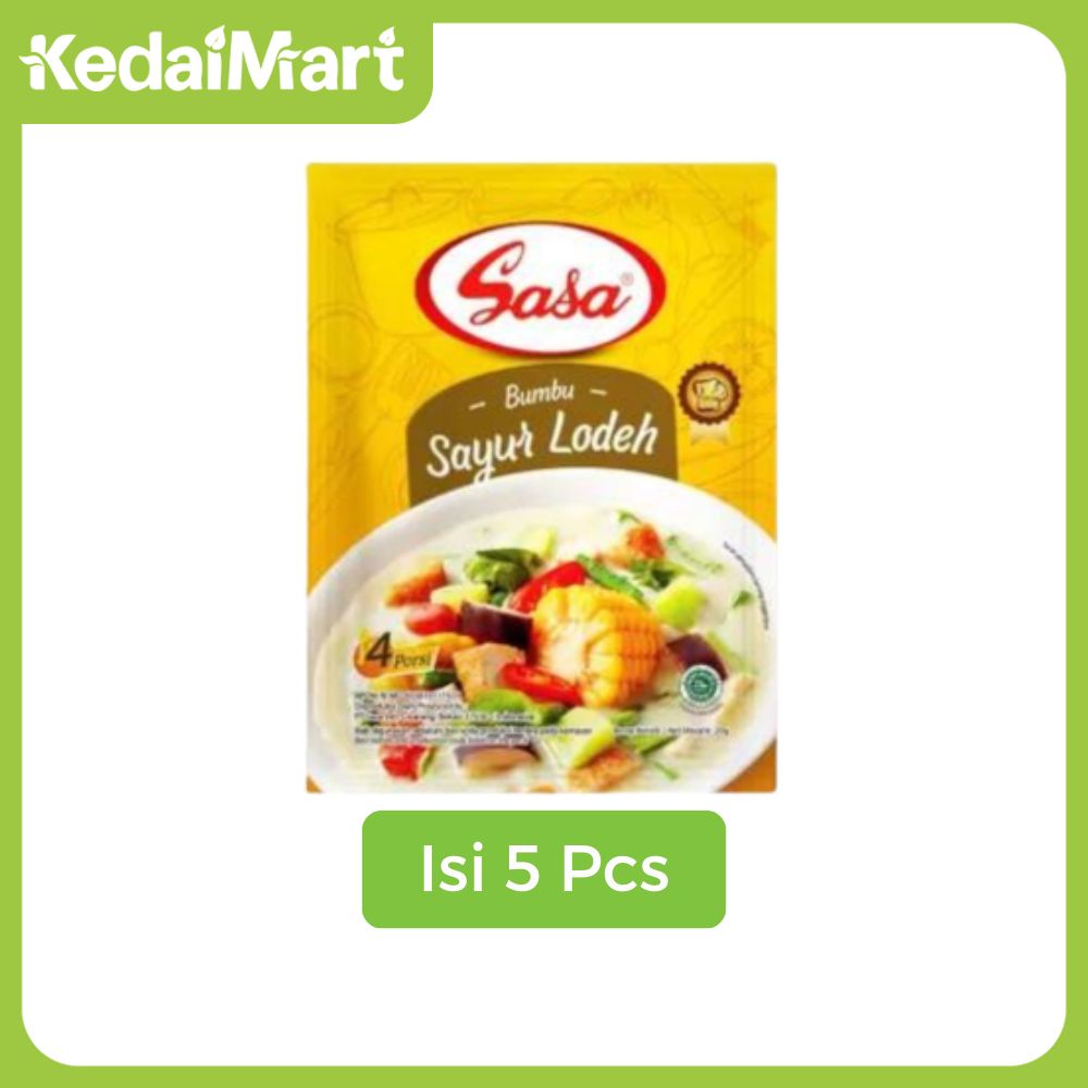 KM Paket Sasa Bumbu Sayur Lodeh 20 Gram x 5