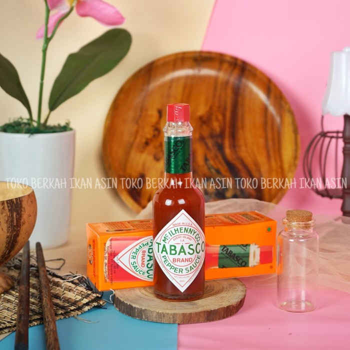 

[Ready Stock]-Cod Tabasco Brand Pepper Sauce 60ml / Tobasco Import USA