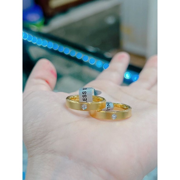 OBRAL!!!Cincin titanium couple (harga satuan)