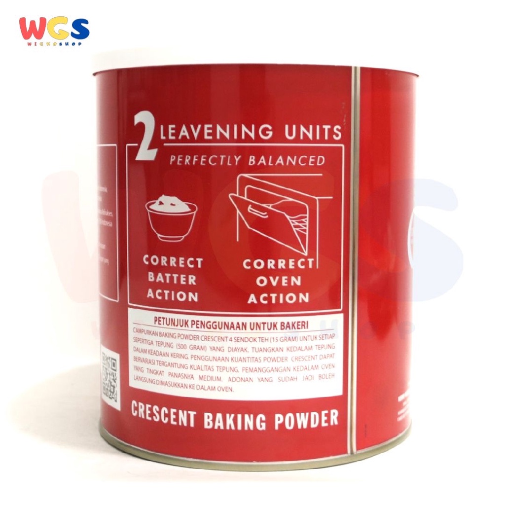 Crescent Double Acting Baking Powder 2721 gr