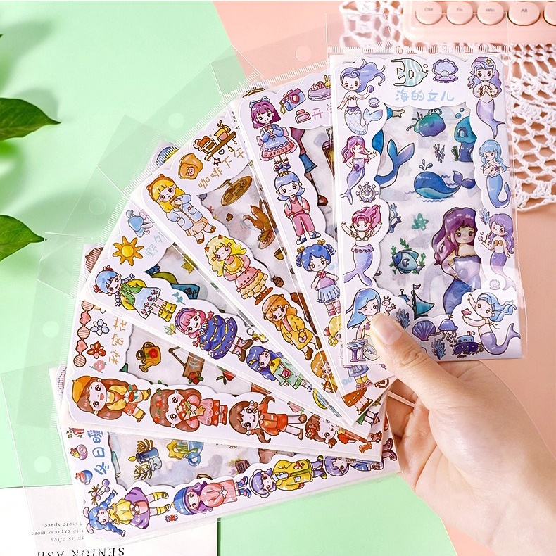 ST 50138 Sticker Box - Sticker Botol - Sticker Botol Minum Stiker 2D - Stiker Plastik Anti Basah - D