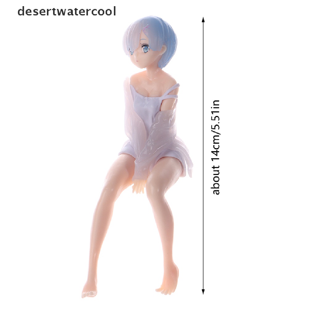 Deid 14cm Anime Re: Life In A Different World From Zero Ram Rem Figure Model Mainan Martijn