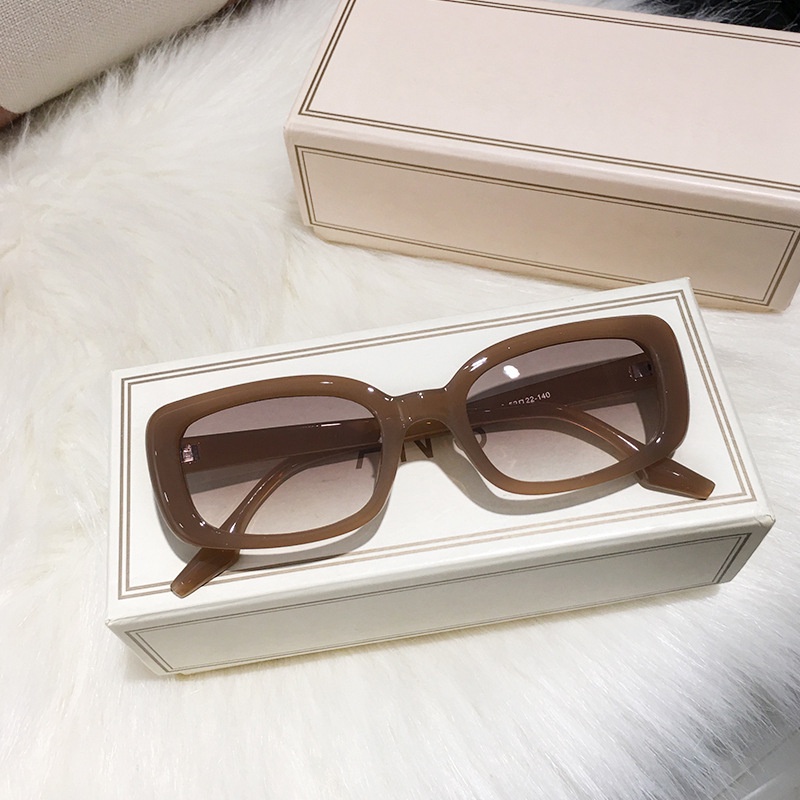 Kacamata Hitam Aesthetic Shades Untuk Wanita/Pria Eyeglasses Colour