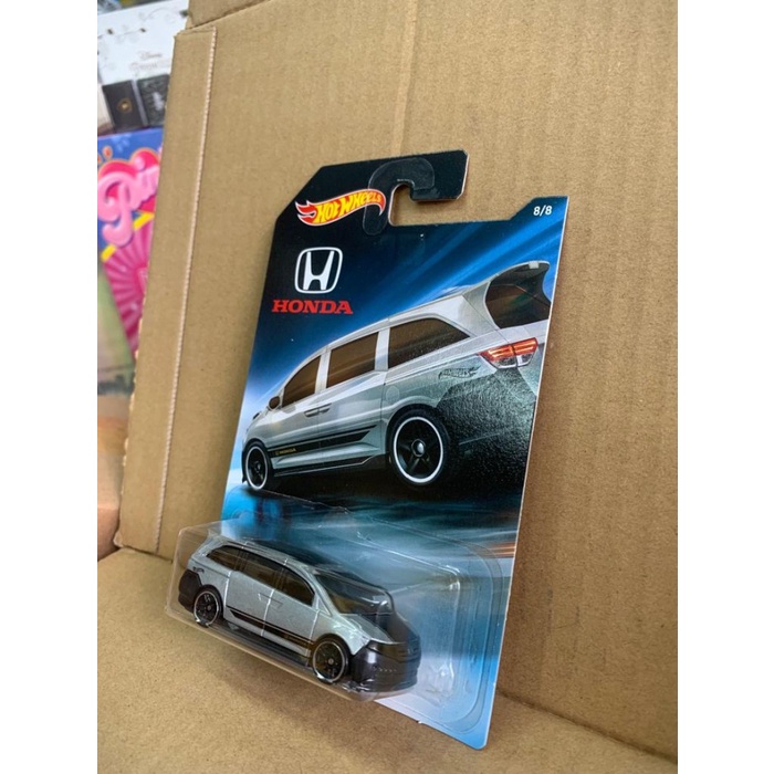 Hotwheels Honda 70th Anniversary Series Honda Odyssey Silver