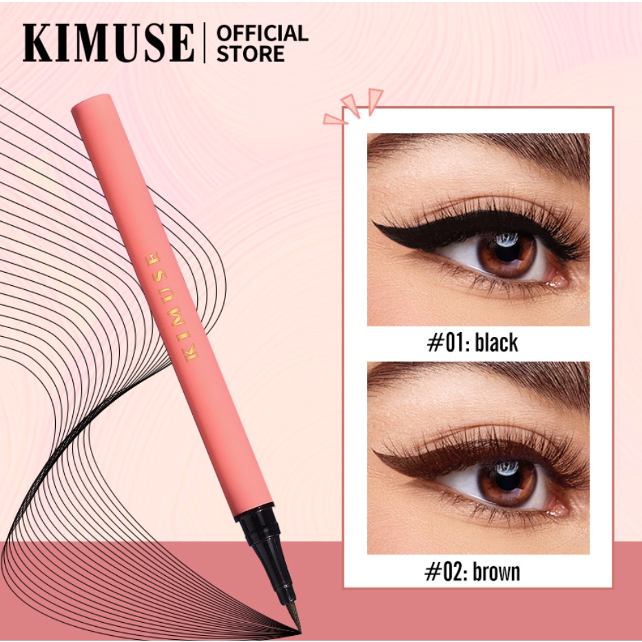 (READY &amp; ORI) KIMUSE Sprite Liquid Eyeliner Longlasting All Day Wear KS630 KS 630