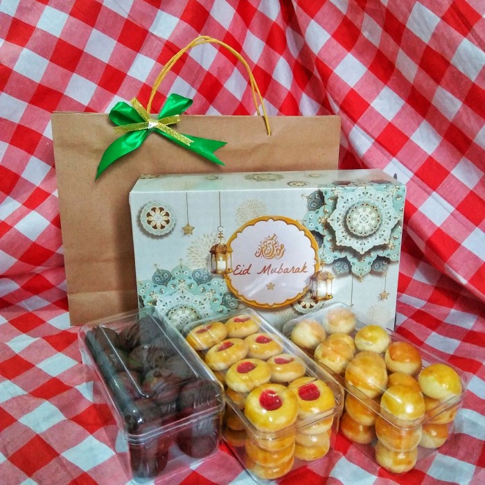 

Parcel Lebaran Kue Kering Premium Paket Hampers Homemade