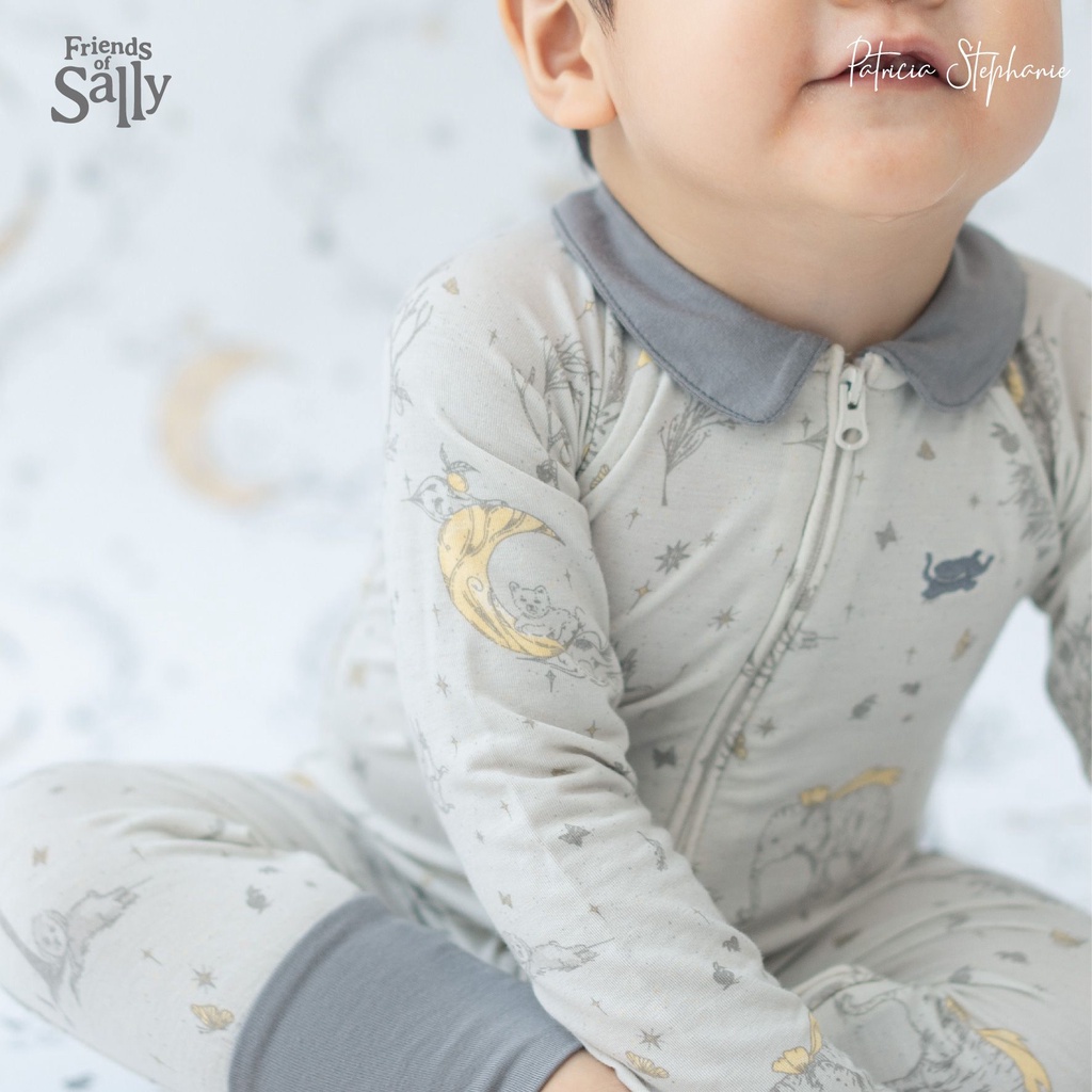 Friends of Sally x Patricia Stephanie - Bamboo Baby Jumpsuit