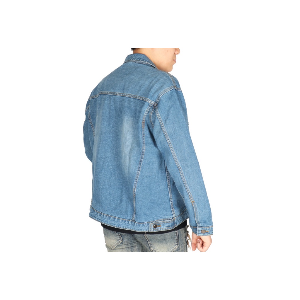 Weird Jeans - Jacket Blue Polar - Jacket Denim Pria Slim Fit Catton