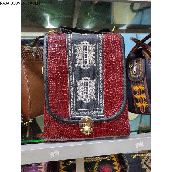 Tas ransel 3 fungsi khas Aceh | tas ransel bordir khas Aceh will