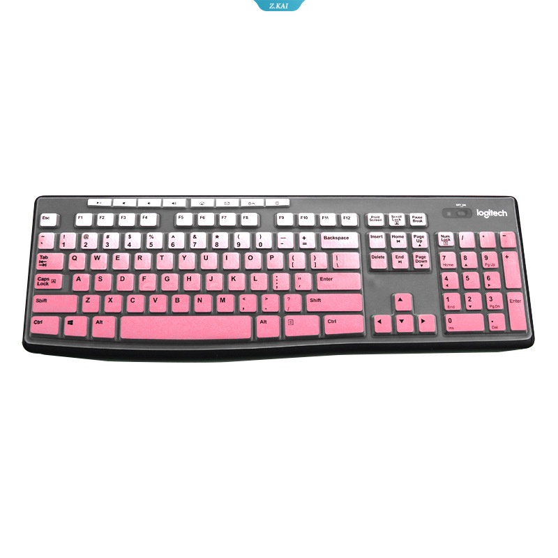 Pelindung Keyboard PC Tahan Air Ultra Tipis Untuk Logitech 15.6 Inch MK270 MK275 MK200 K270 Full Coverage Keyboard Silicone Cover Film Tahan Debu [ZK]