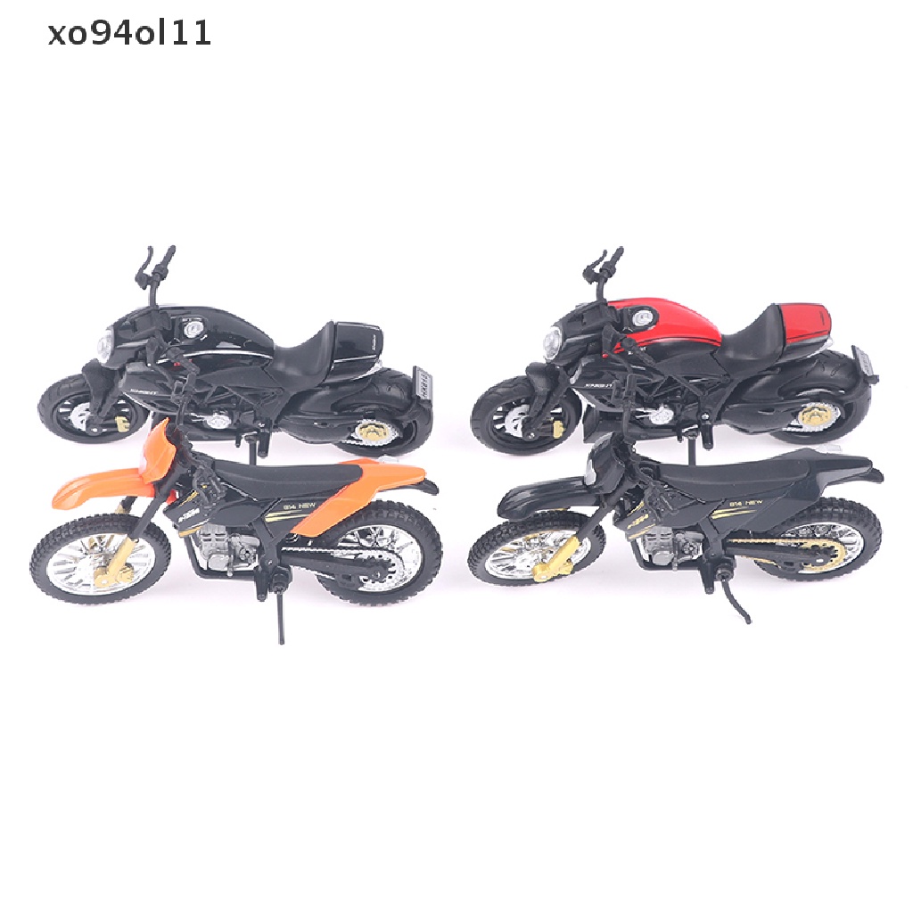 Xo 1Pc 1:18 Ducati Monster900/KTM450 Statis Die Cast Kendaraan Model Motor Mainan OL